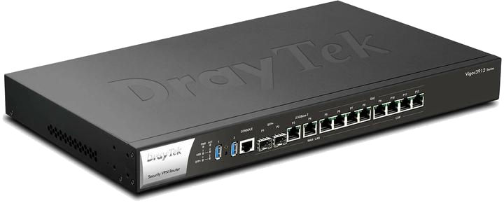 DrayTek Vigor 3912 - Pare-feu UTM multi-WAN pour PME